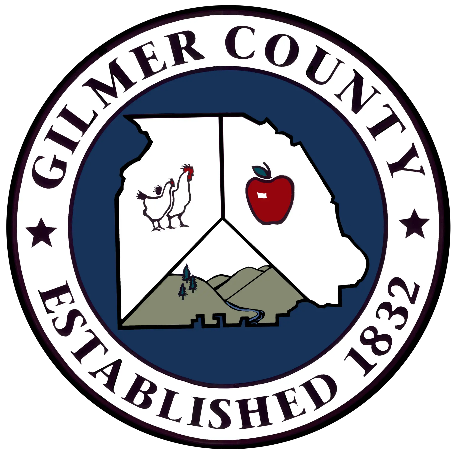 Short Term Rental - Logo Gilmer County Georgia